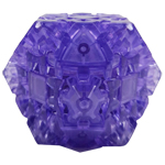 LanLan Gear 6-side Tetradecahedra Cube Collective Edition Transparent Purple