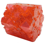 LanLan Gear Hexagonal Prism Collective Edition Transparent Red