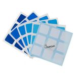Supersede Oracal Stickers for 56mm 3x3x3 Magic Cube (Blue Version)
