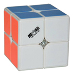 Mo Fang Ge Cavs 2x2x2 Speedcube 50mm White