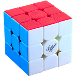 GuoGuan Yuexiao Full Bright 3x3x3 Stickerless Speed Cube 55m...