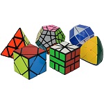 ShengShou 6 Magic Cubes Bundle - Skewb Megaminx Pyraminx Mas...