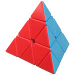 Zcube Pyraminx Stickerless Magic Cube Standard Color
