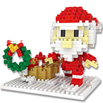 Mini Blocks Christmas Santa 314Pcs Blocks Building Set Puzzles Desktop Decoration