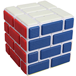 Cubetwist Wall 4x4x4 Bandaged Cube White