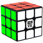 MoYu Weilong GTS2M Magnetic 3x3x3 Speed Cube Black
