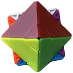 Funs limCube 2x2 Transform Pyraminx·Octahedron Stickerless C...