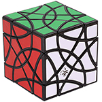 DaYan ShuangFeiYan 16-axis 3-rank Magic Cube Black