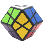 Lanlan 4-Axis Dodecahedron Cube Black