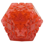 LanLan Gear Tetradecahedra Cube Collective Edition Transparent Red