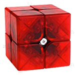 YongJun MGC Elixir of Love - Flowers 2x2 Speed Cube Transparent Red