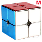 SENGSO Electroplating Colorful Magnetic 2x2x2 Cube