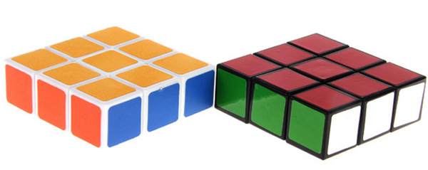 ZhiSheng 1x3x3 Floppy Magic Cube White
