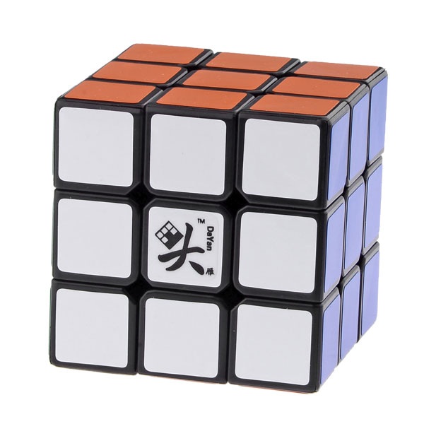 Yiwa Magic Cube Puzzles 3D Dayan Zhanchi Speed Magic Cube Zhanchi 5v 3x3x3 Puzzle Cube Black 