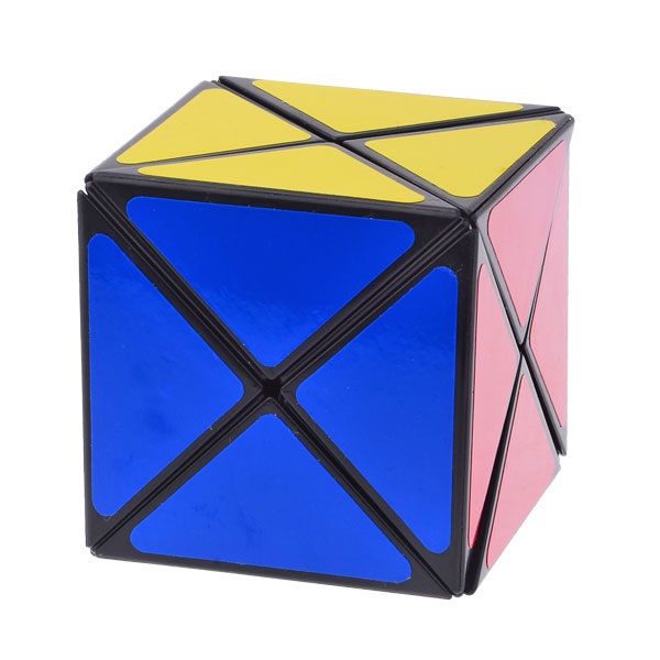 Black YJ MoYu Skewb  Magic Cube Twist Puzzle 