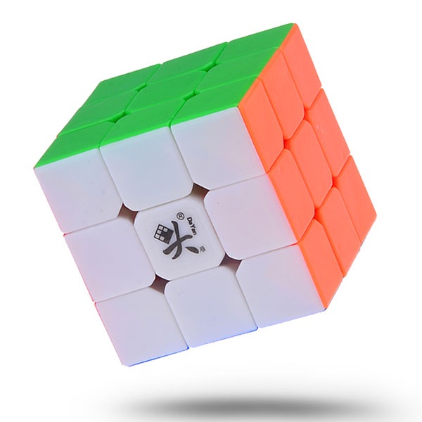 DaYan ZhanChi 3x3x3 Adjustable Magic Cube Puzzle Cube For Competition White 
