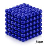 216pcs 5mm Magnetic Balls Puzzle Toy Dark Blue
