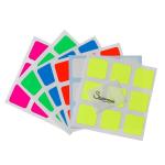 Supersede Full-bright A Oracal Stickers for 57mm 3x3x3 Magic Cube