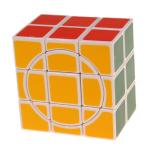 DianSheng Crazy 2x3x3 Domino Magic Cube Puzzle White