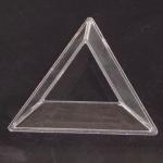 Transparent Triangle Pedestal Rubik's Cube Base Holder