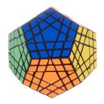 MHZ 12-faced Dodecahedron Gigaminx Magic Cube Black