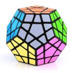 Shengshou Megaminx Dodecahedron Magic Cube Black