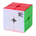 Mini DaYan 2x2 V1 (ZhanChi 2x2) Magic Cube 46mm Colored