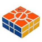QJ 2x3x3 Super 2-Layer SQ-1 Magic Cube White