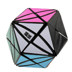 YJ MoYu Evil Eye I - Close Eye Rhombic Dodecahedron Magic Cube Black
