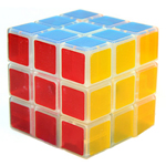 Type C I 3x3x3 Magic Cube Crystal Transparent