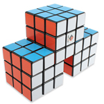 CubeTwist Triple Conjoined 3x3x3 Magic Cube Black
