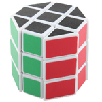 DIY Cylinder 3x3x3 Magic Cube White
