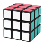ShengShou Wind 57mm 3x3x3 Extreme Smooth Magic Cube Black