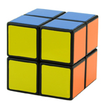 ShengShou 2x2x2 Screw Spring Magic Cube Black