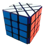 YJ MoYu AoSu 4x4x4 Fisher Cube Transparent Purple - Limited Edition