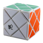 DaYan Dino F-Skewb Magic Cube White