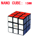 Maru 15mm Nano Cube - Smallest 3x3x3 Magic Cube DIY Kit Black