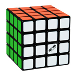MFG QiHang 4x4x4 Magic Cube Puzzle Black 65mm