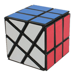 YJ Fisher Windmill Magic Cube Puzzle Black