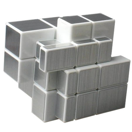 ShengShou Brushed Silver Mirror Blocks Magic Cube White_3x3x3_:  Professional Puzzle Store for Magic Cubes, Rubik's Cubes, Magic Cube  Accessories & Other Puzzles - Powered by Cubezz