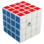 YuXin Lion 4x4x4 Magic Cube White