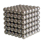 216pcs 5mm Magnetic Balls Puzzle Toy Silver