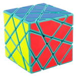 MoYu AoSu Axis Transformers Speed Cube Puzzle Cyan
