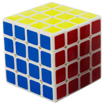 YongJun GuanSu 4x4x4 Magic Cube 62mm White