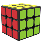 QiYi Wind 3x3x3 Speed Cube 56mm Black