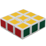 QJ 1x3x3 Floppy Cube White
