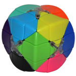 12-colcors 3x3 Stickerless Magic Cube
