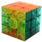 YJ MoYu YuLong Stickerless Speed cube Transparent