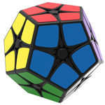 Shengshou 2x2x2 Megaminx Magic Cube Black