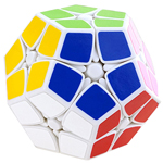 Shengshou 2x2x2 Megaminx Magic Cube White